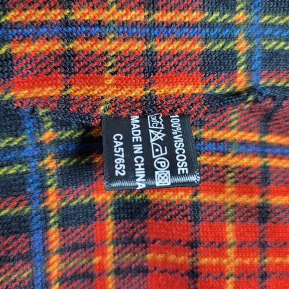 Plaid Infinity Scarf - Picture 6 of 6